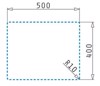 Pyramis Tetragon 1B 070066611 (upokathimenos Neroxutis apo Sunthetiko Ganiti M50xP40cm)