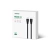 Ugreen HD140 80401 8K 1m (Καλώδιο HDMI male - HDMI male 2.1) Ugreen HD140 80401 8K 1m (Kalodio HDMI male - HDMI male 2.1)