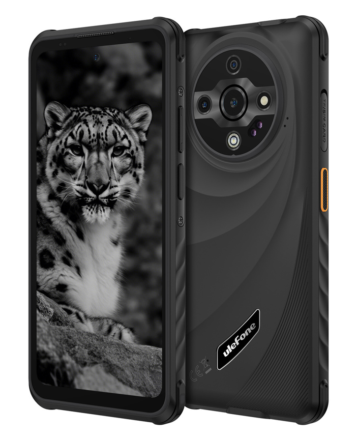 ULEFONE smartphone Armor X31, 6.56", 6/128GB, 6050mAh, IP68/IP69K, mavro